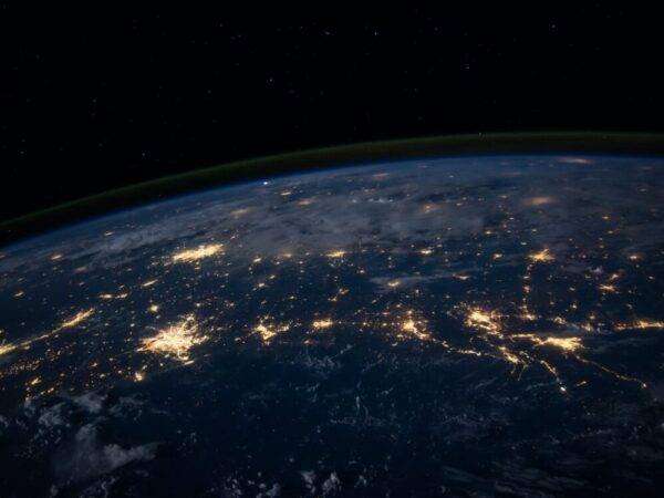 outer space view